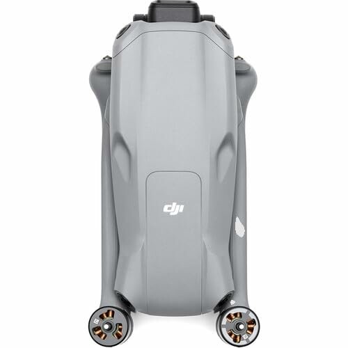 Top view of a folded DJI drone.